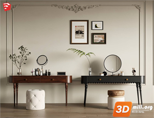Dressing Table Skp Files 
